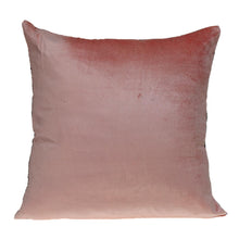 Dark Gray and Pink Dual Solid Color Reversible Throw Pillow