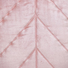 Quilted Velvet Arrows Pink Decorative Throw Pillow