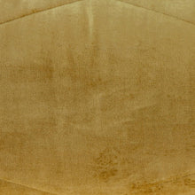 Quilted Yellow Velvet Lumbar Throw Pillow