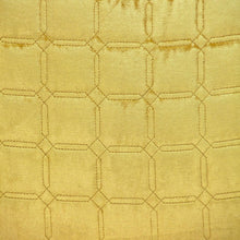 Yellow Quilted Decorative Throw Pillow