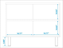 Iko White Modern Sideboard Double Door Cabinet