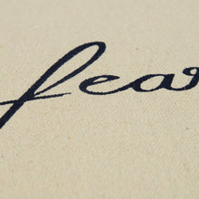 Lienzo Black Taupe Fearless Cojín