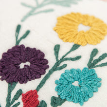 Beige Navy Distressed Retro Modern Lumbar Pillow