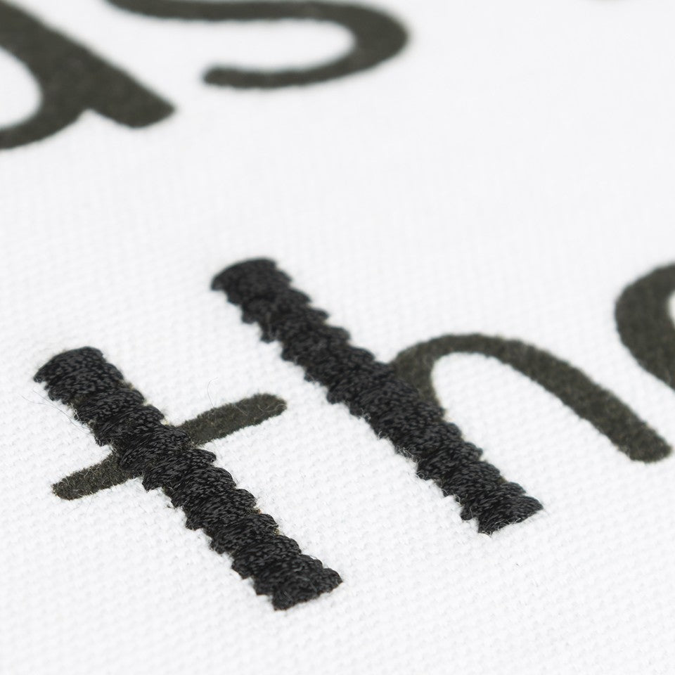 黑白 Own The Place 裝飾抱枕