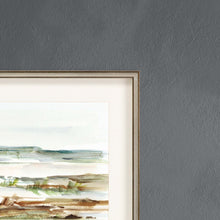Overcast Wetland Ii Framed Art Silver Picture Frame Print Wall Art