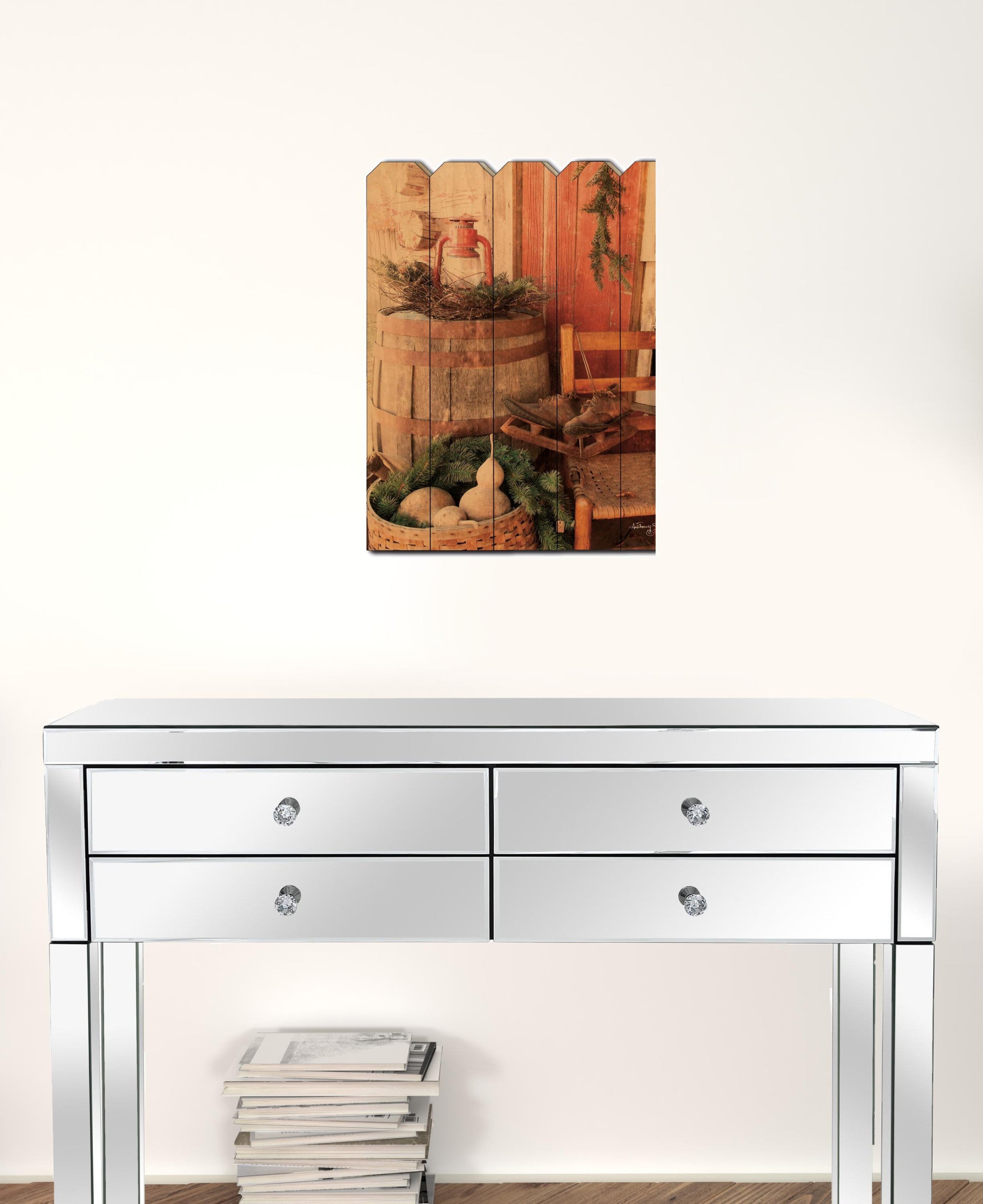 Vintage Skates Unframed Print Wall Art