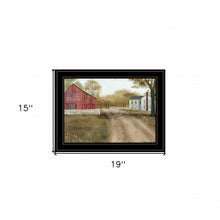 Summer In The Country 2 Black Framed Print Wall Art