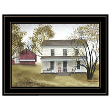 Summer Afternoon 1 Black Framed Print Wall Art