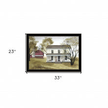 Summer Afternoon 4 Black Framed Print Wall Art