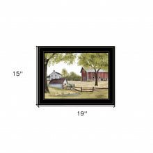 The Old Spring House 2 Black Framed Print Wall Art