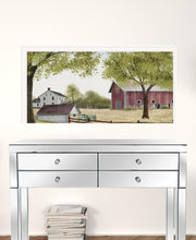 The Old Spring House 5 White Framed Print Wall Art