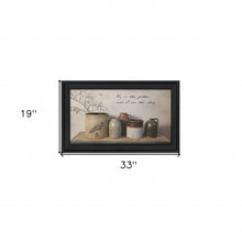 He Is The Potter 4 Black Framed Print Wall Art