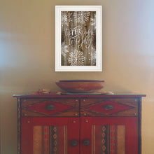 Tis The Season Snowflakes 1 White Framed Print Wall Art