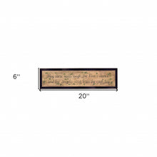 Angels Sing Black Framed Print Wall Art