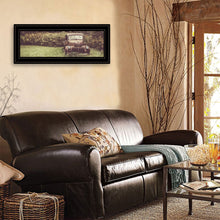 Rusty Clearing 2 Black Framed Print Wall Art