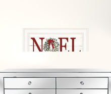 Christmas Noel 1 White Framed Print Wall Art