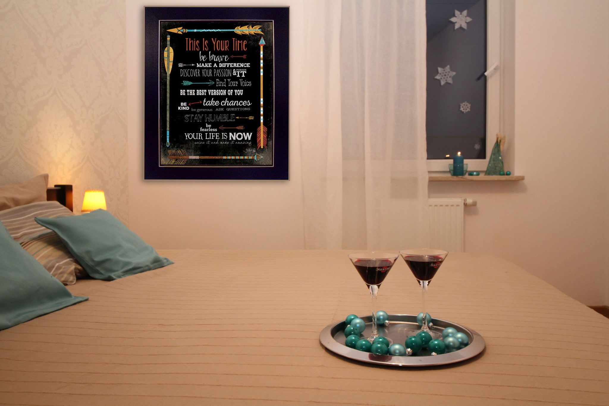 This Is Your Time 3 Black Framed Print Wall Art