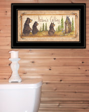 Natures Calling 3 Black Framed Print Wall Art