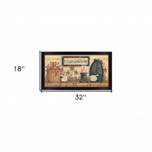 Its Always Good To Be Home Black Framed Print Wall Art