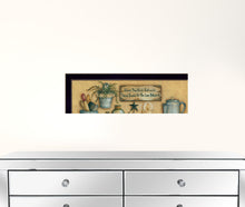 Country Kitchen 2 Black Framed Print Wall Art