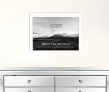 Goals 6 White Framed Print Wall Art