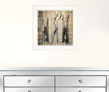 Dry 1 White Framed Print Wall Art