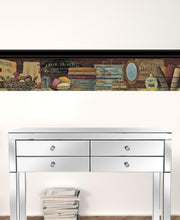 Set Of Three Country Bath 8 Black Framed Print Bathroom Wall Art