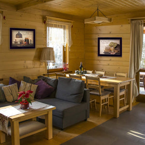 Set Of Two Keepsake Treasures Love and Family Black Framed Print Wall Art