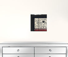 Set Of Two Hot Bath 1 Black Framed Print Wall Art