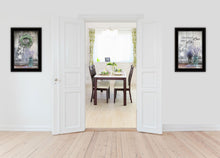 Set Of Two Where There Is Love 2 Black Framed Print Wall Art