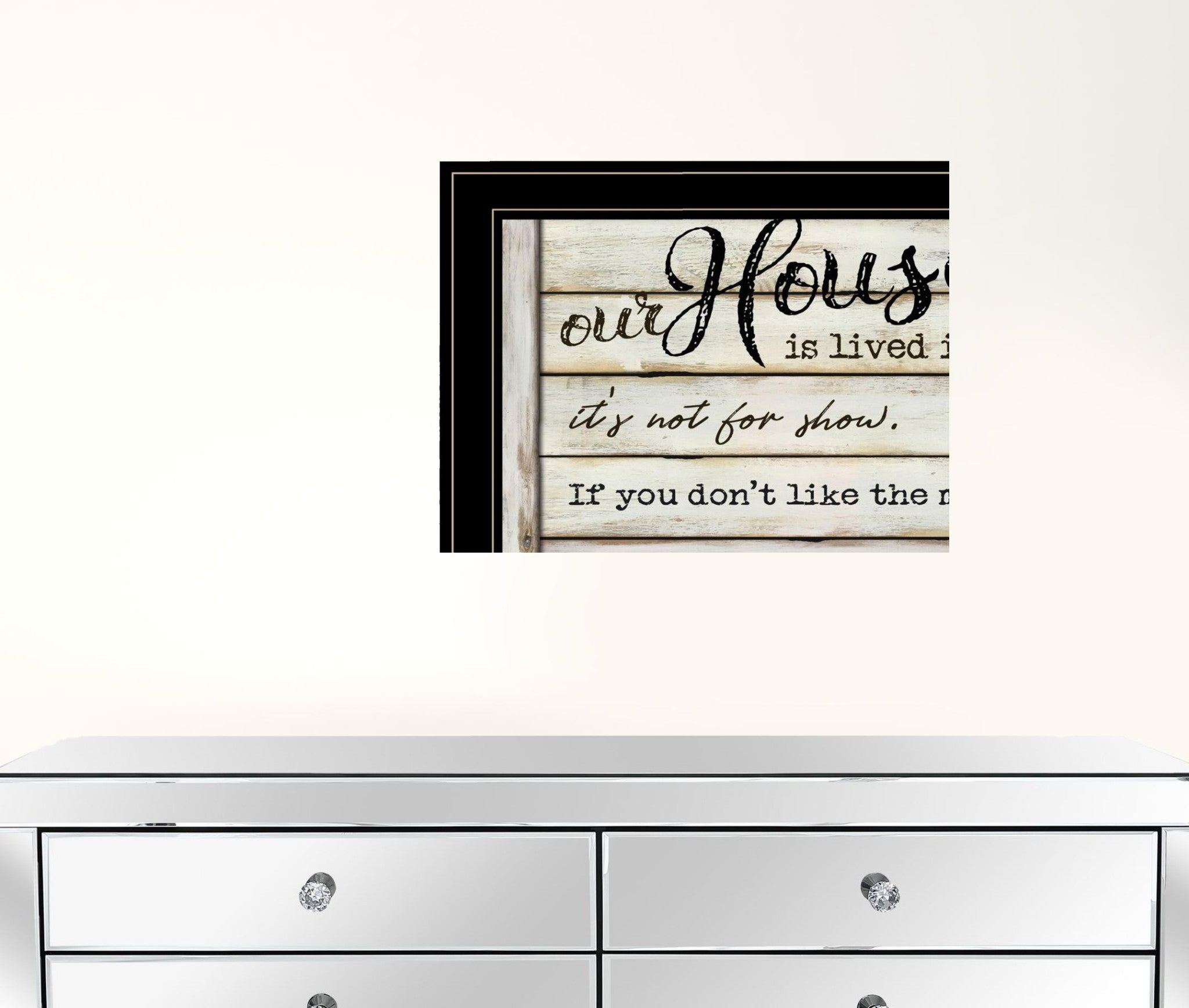Set Of Two Family Values 2 Black Framed Print Wall Art