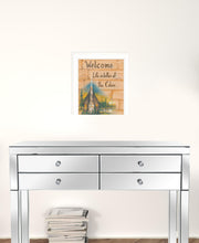 Set Of Two Living On The Lake 1 White Framed Print Wall Art