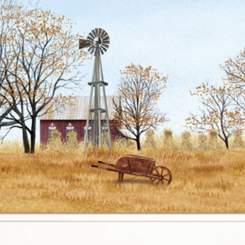 Set Of Four Billy Jacobs Four Seasons Collection V 4-Piece White Frame White Framed Print Wall Art