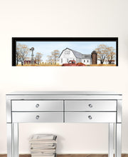 Set Of Two Billy Jacobs Seasonal Autumn Or Winter Black Frame Black Framed Print Wall Art