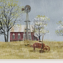 Set Of Two Billy Jacobs Summer Or Spring Seasonal White Frame White Framed Print Wall Art