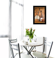 Music 10 Black Framed Print Wall Art