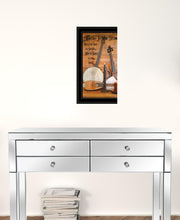 Music 10 Black Framed Print Wall Art