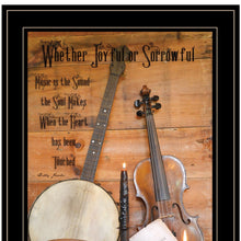 Music 10 Black Framed Print Wall Art