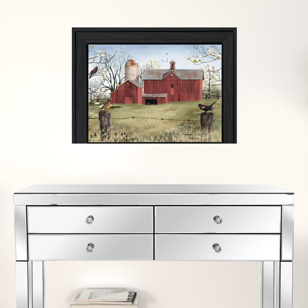 Harbingers Of Spring 6 Black Framed Print Wall Art