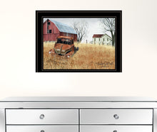 Granddads Old Truck 3 Black Framed Print Wall Art