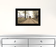 Headin Home 3 Black Framed Print Wall Art
