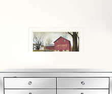 Antique Barn 1 White Framed Print Wall Art