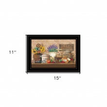 Antique Kitchen 2 Black Framed Print Wall Art