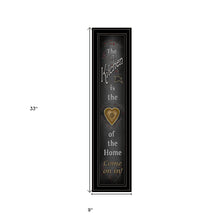 Chalkboard Kitchen 4 Black Framed Print Wall Art