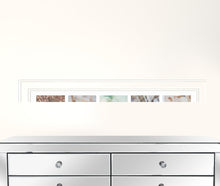 Beach 1 White Framed Print Wall Art