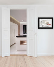 Ill Be Home For Christmas 3 Black Framed Print Wall Art