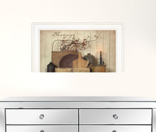 Count Your Blessing 1 White Framed Print Wall Art