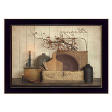 Count Your Blessing 3 Black Framed Print Wall Art