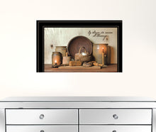 By Grace 3 Black Framed Print Wall Art