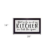 We Lick The Spoon 3 Black Framed Print Wall Art